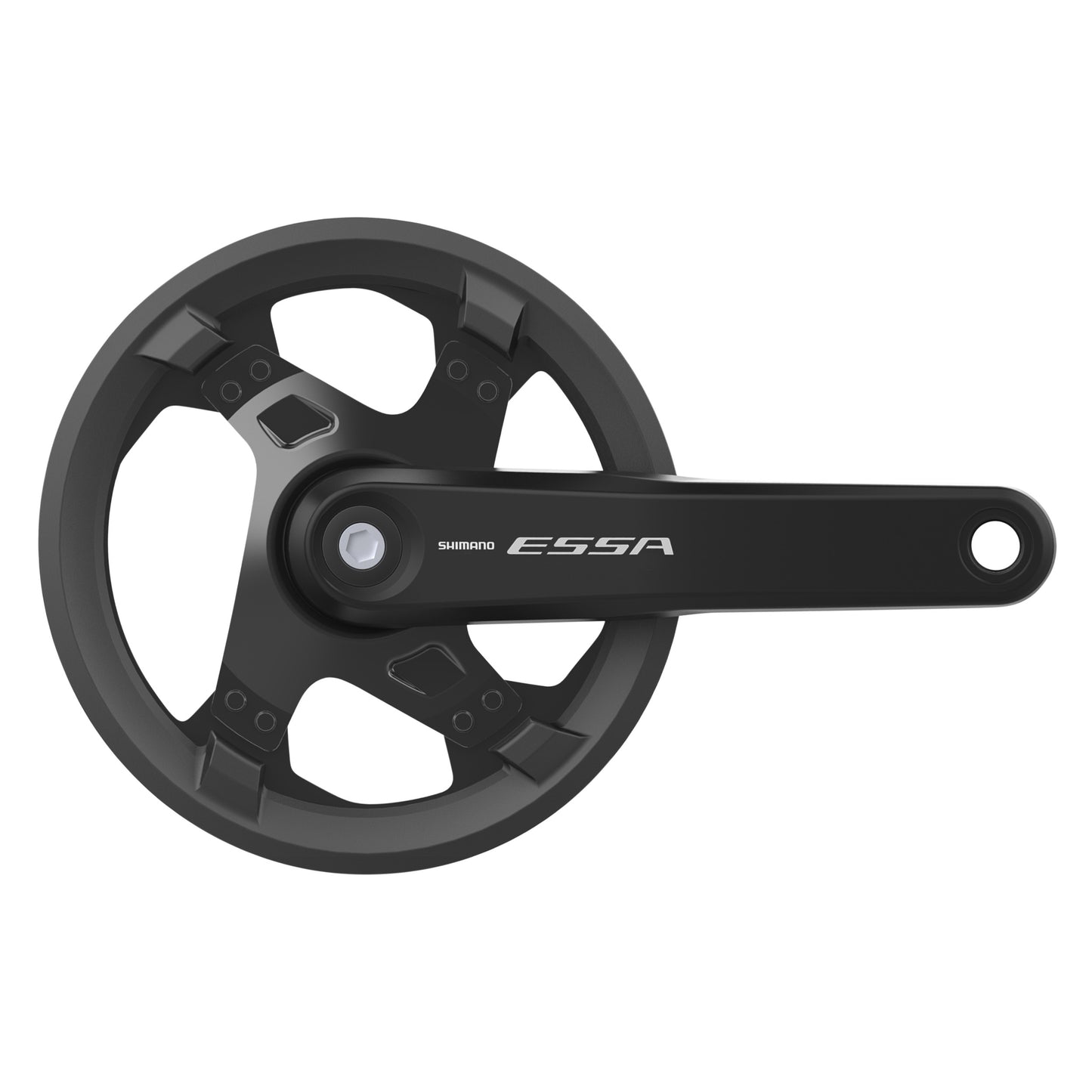 Pédalier VTT Shimano FC-U2000 noir 170 40 dents boîtier 123