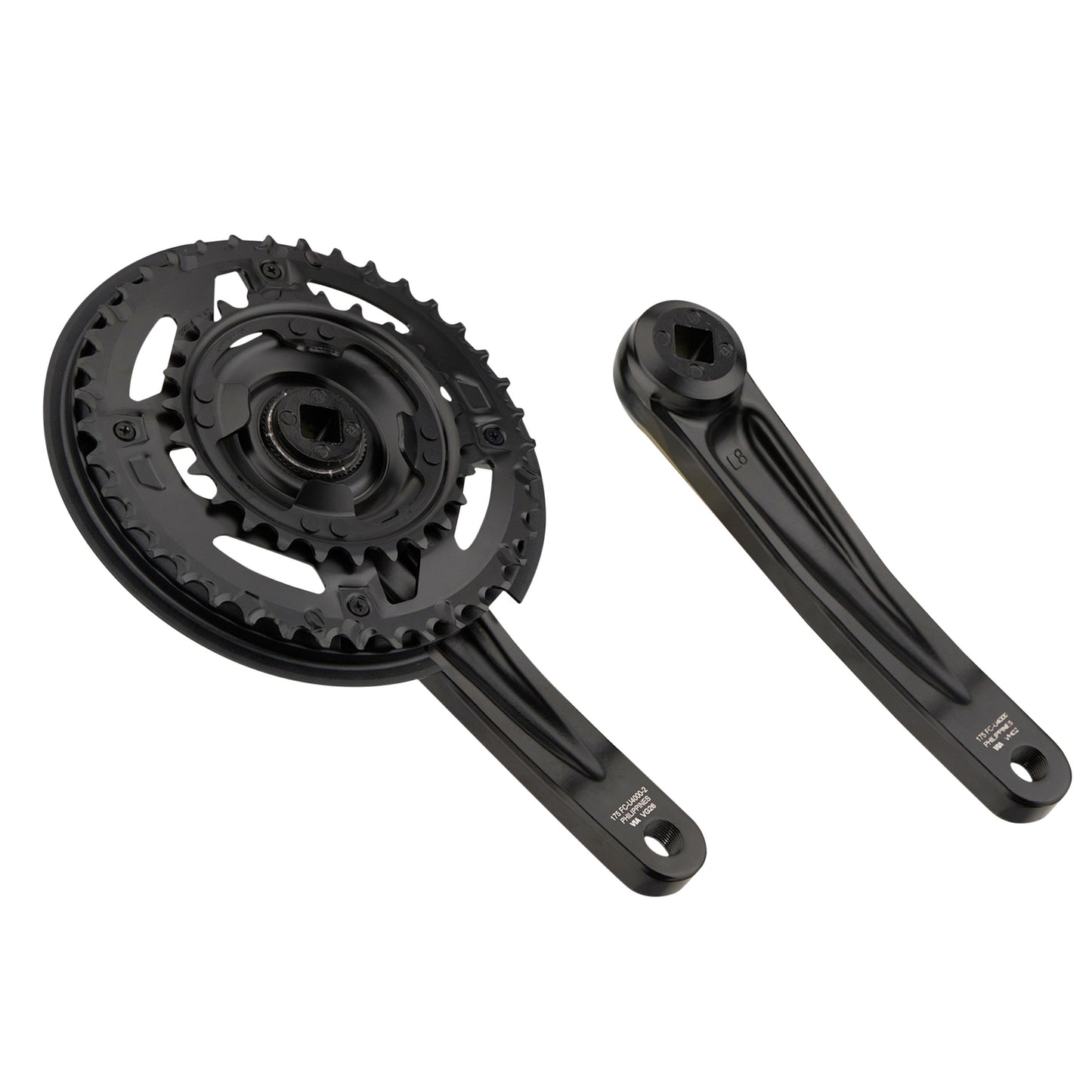 Pédalier VTT Shimano FC-U4000-2 noir 170 40x26 boîtier 123