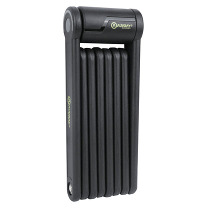 Antivol vélo pliable-pliant Auvray acl110 articule 110 cm noir + support niveau sécurité 6-10