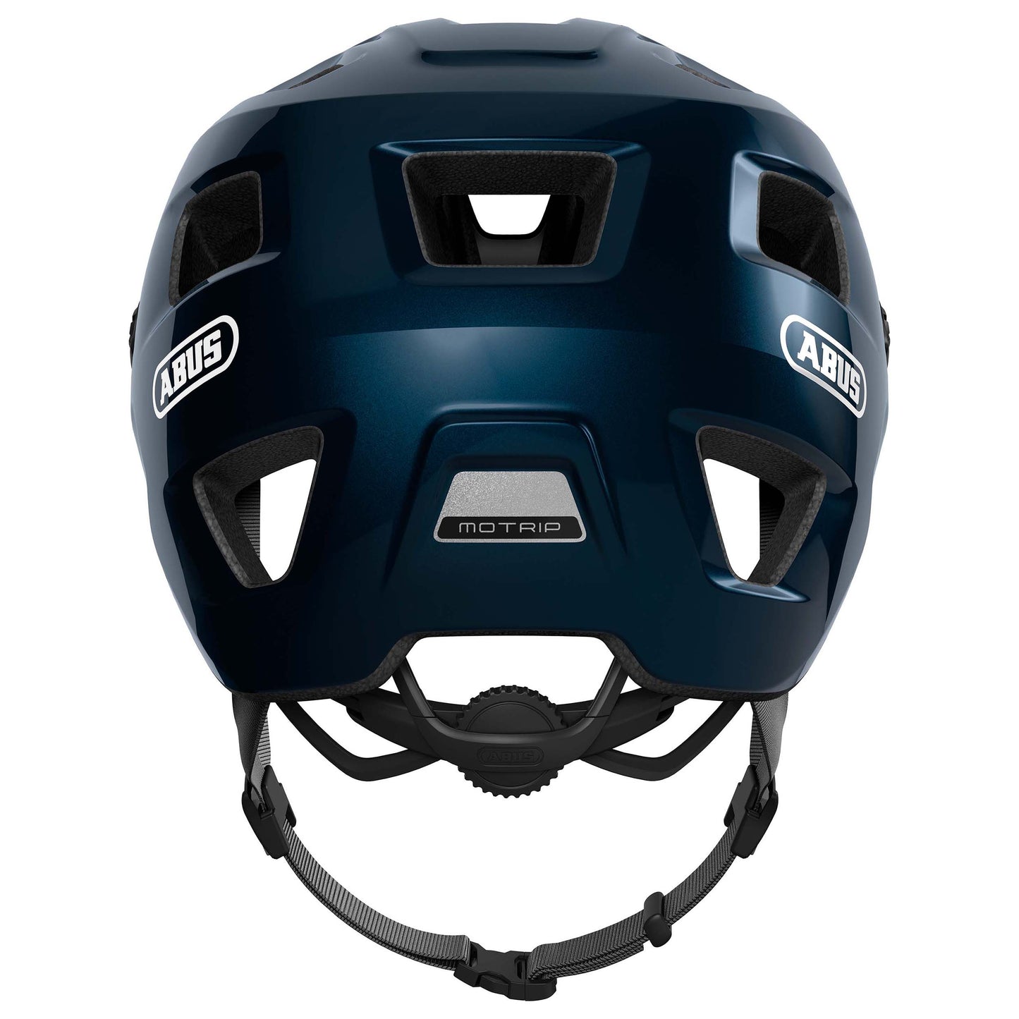 Casque vélo adulte Abus VTT motrip bleu nuit
