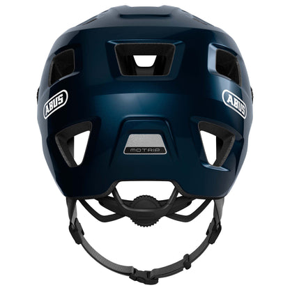 Casque vélo adulte Abus VTT motrip bleu nuit