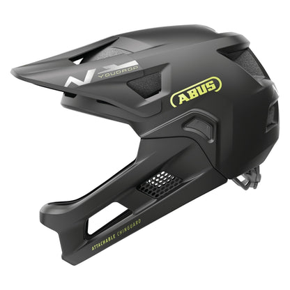 Casque vélo enfant VTT-BMX Abus youdrop ff velours noir