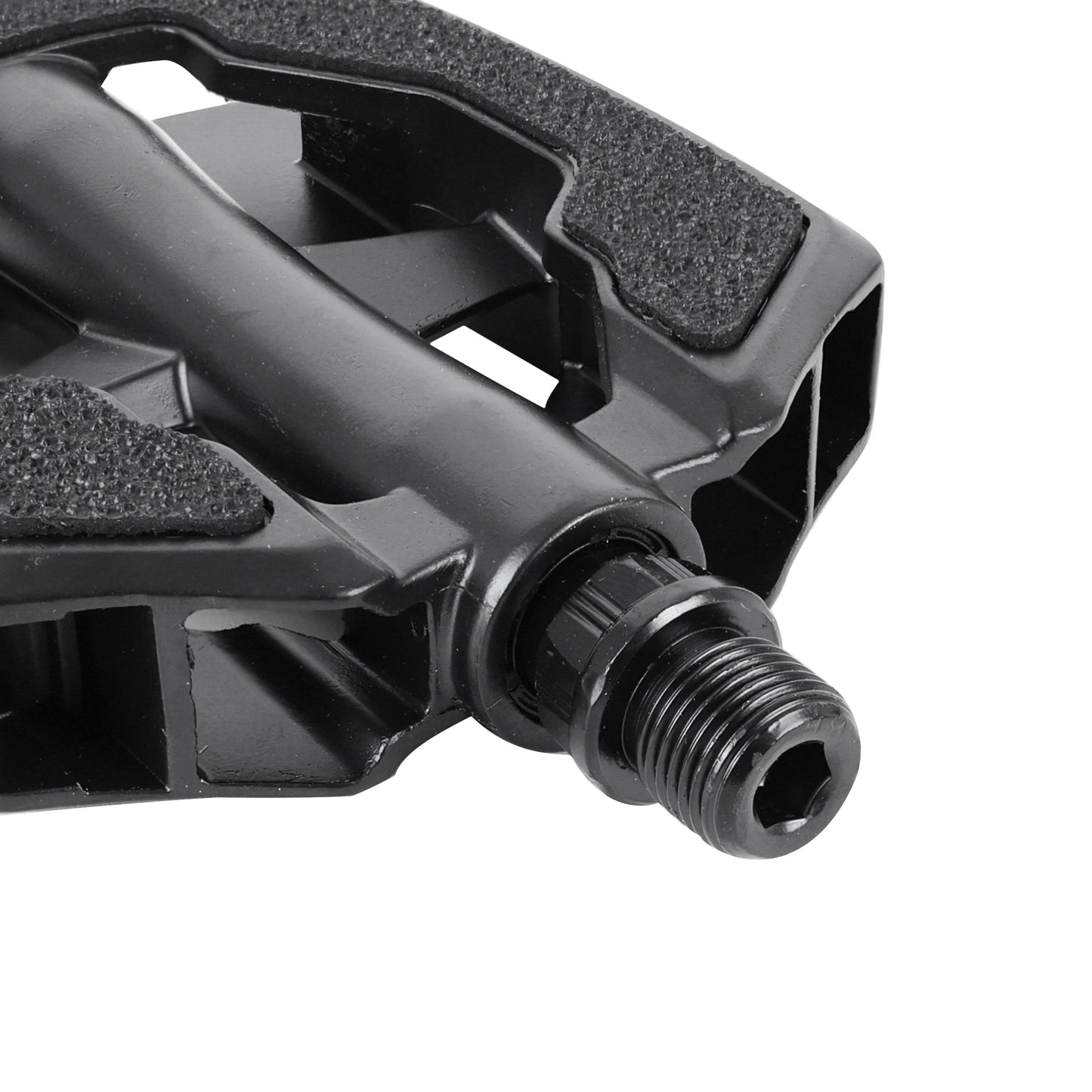 Marwi black SP-890 City Pedals with Sandblock Resin 1/2"