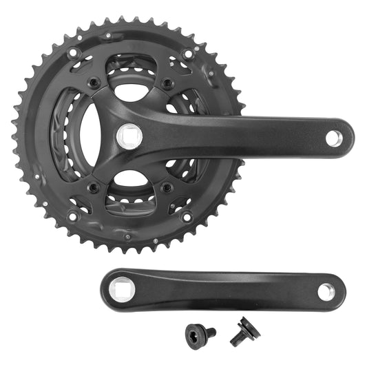 PCP road crankset, black aluminum, 170 50x39x30