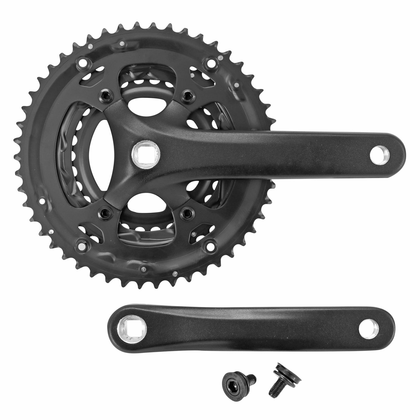 Pédalier route PCP alu noir 172,5 50x39x30
