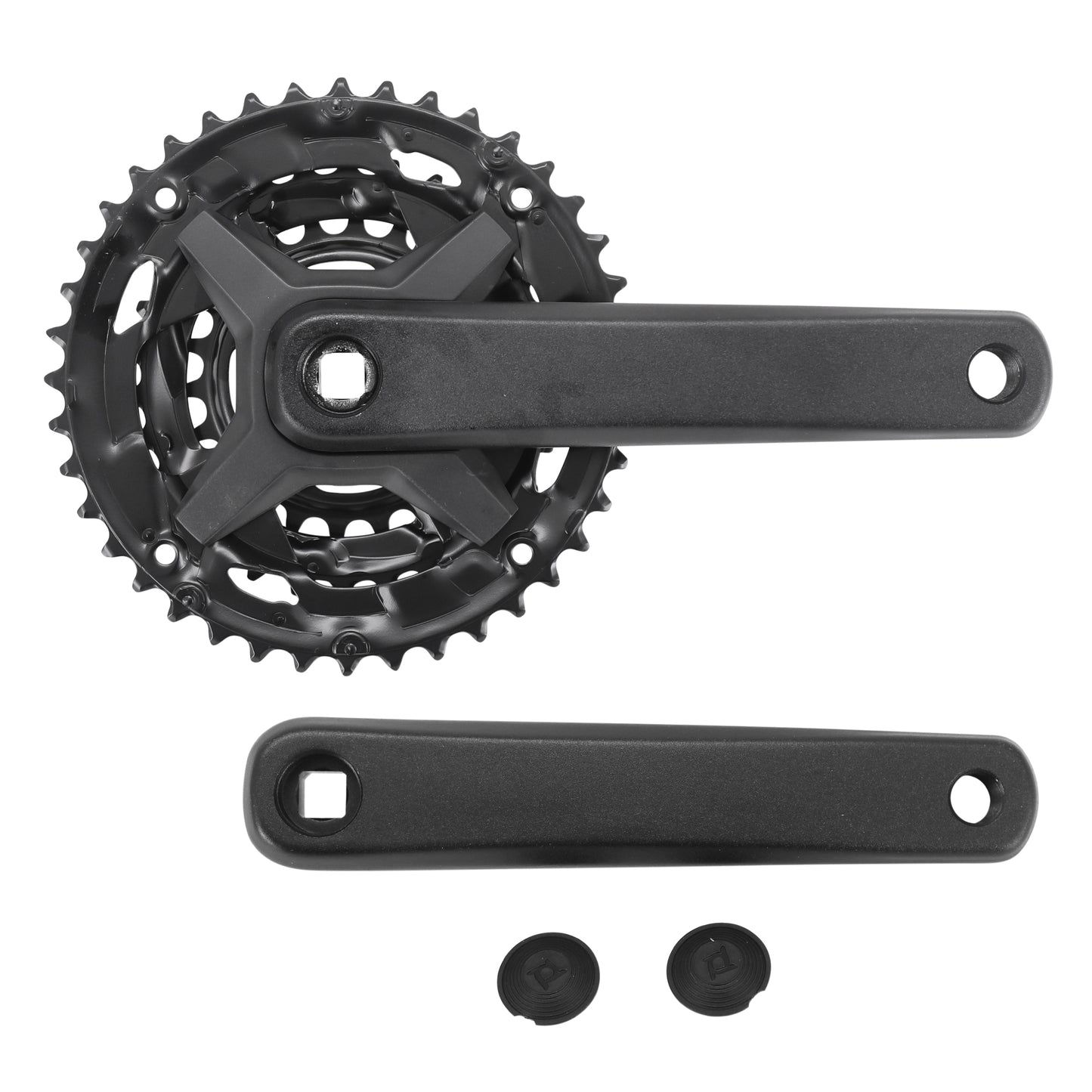 Pédalier VTT PCP alu noir 170 40x30x22