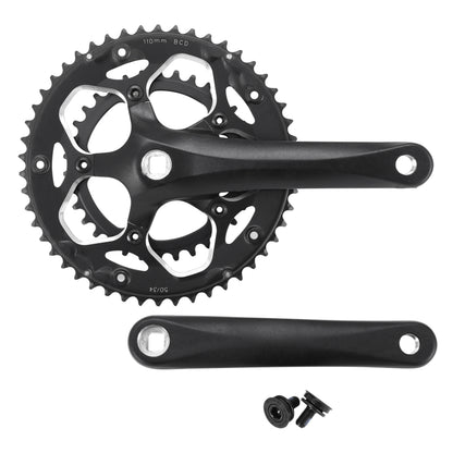 Pédalier route PCP alu noir 172,5 50x34