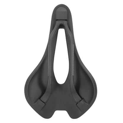 Selle Newton 3D Carbone T801 ouverte noire 245x143 rail carbone
