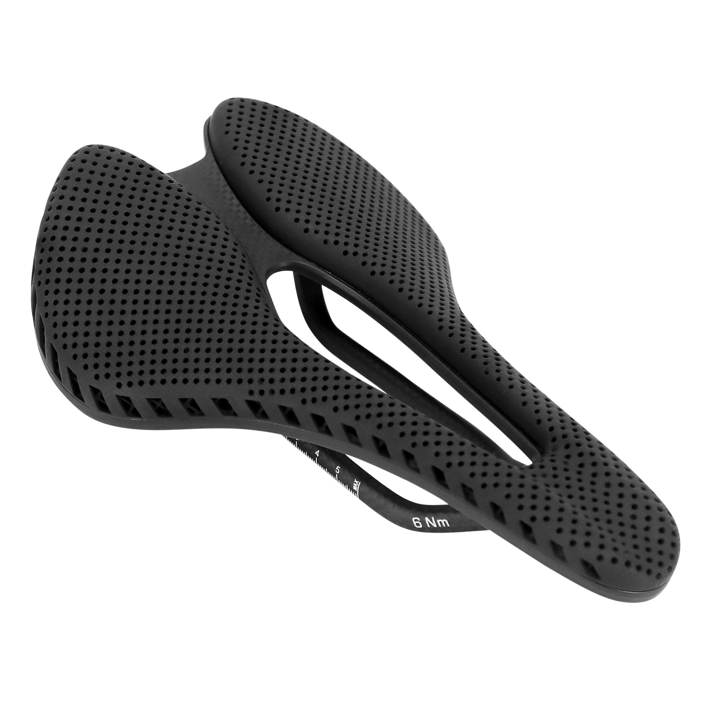 Newton 3D Carbon T800 open black saddle 245x155 carbon rail