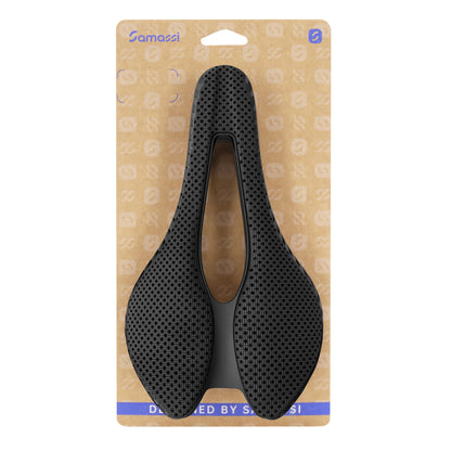 Newton 3D Carbon T800 open black saddle 245x155 carbon rail