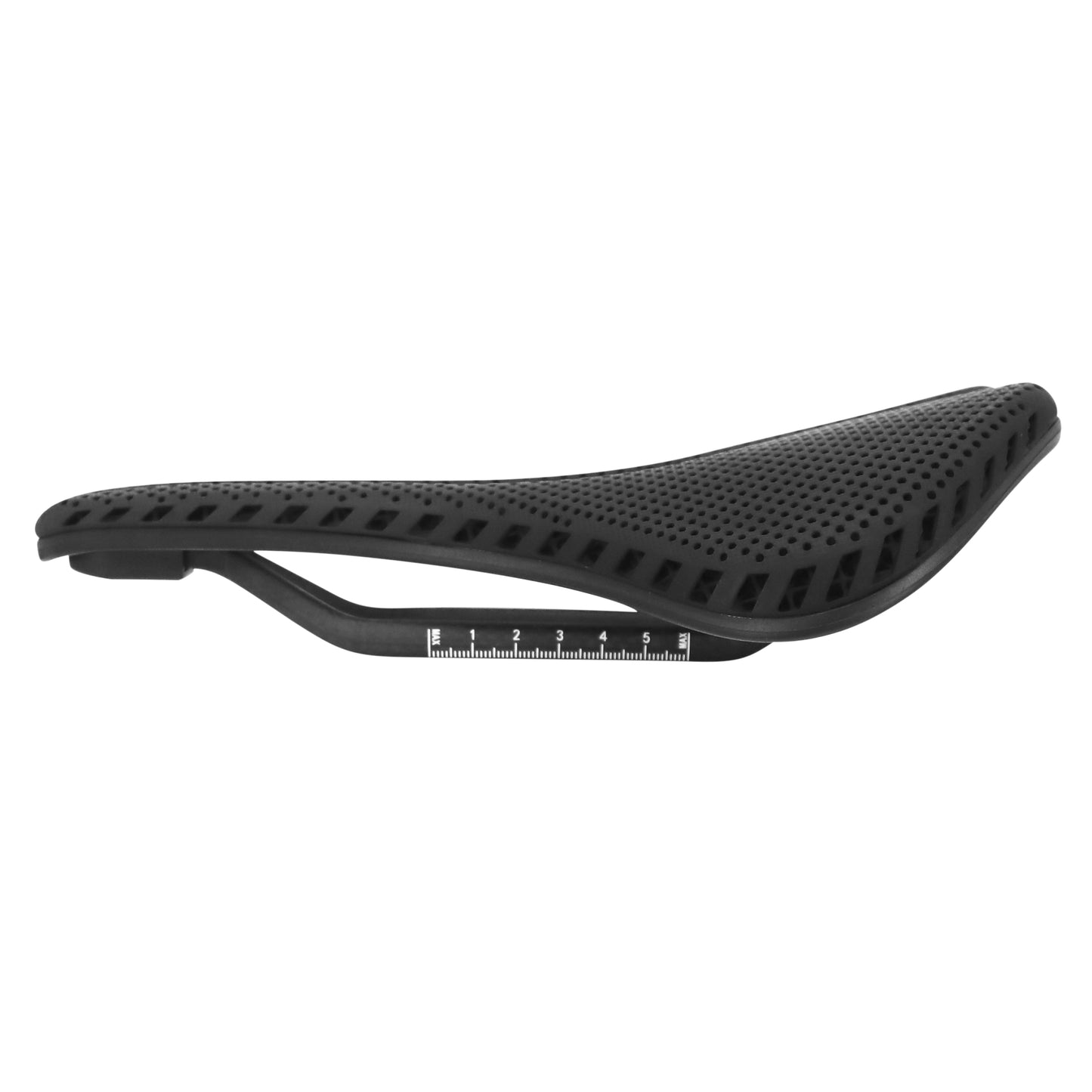 Newton 3D Carbon T800 open black saddle 245x155 carbon rail