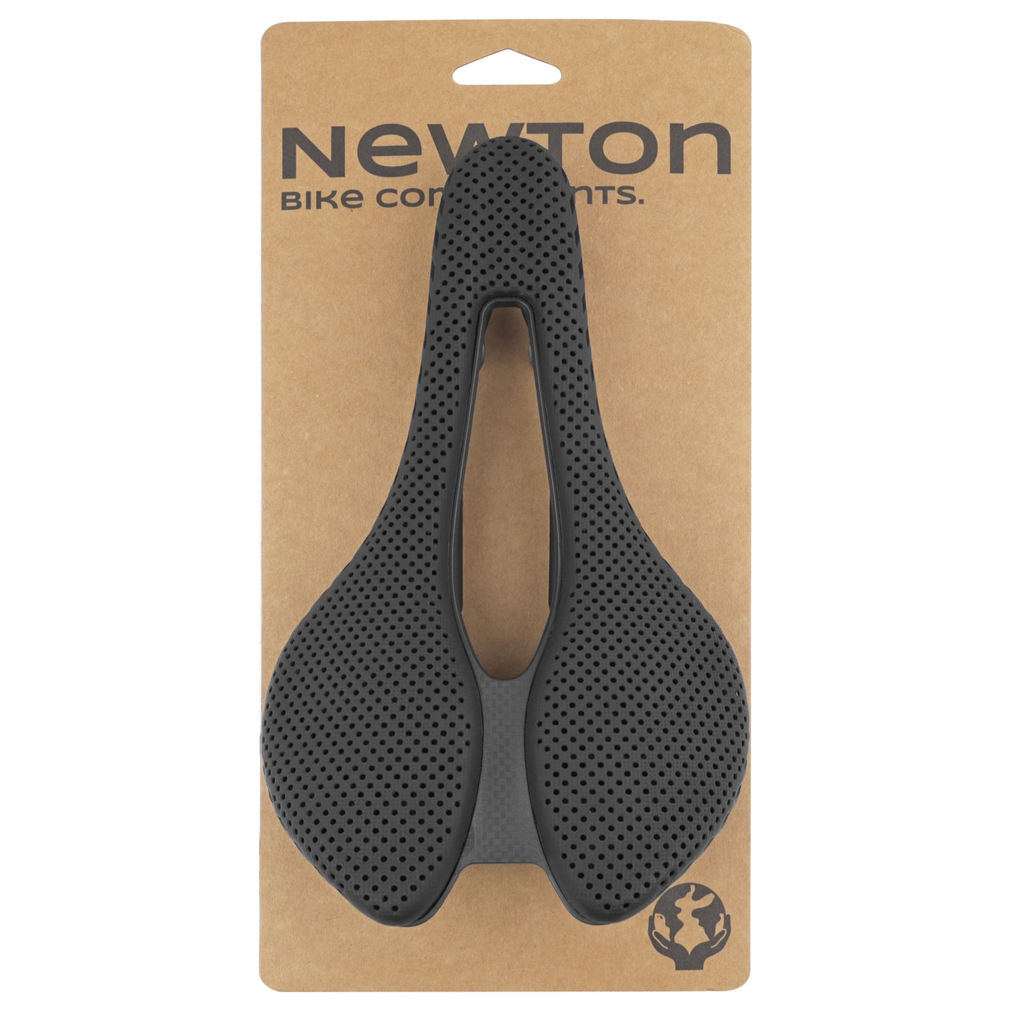 Newton 3D Carbon T800 open black saddle 245x155 carbon rail