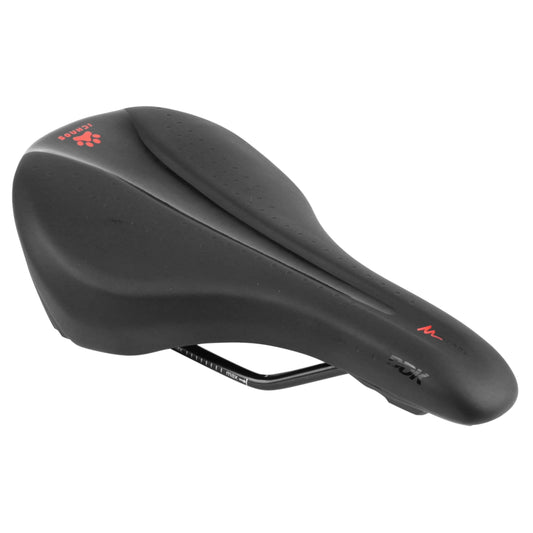 Newton Junior Ichnos Racing Saddle black red 256x140