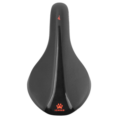 Selle Newton Junior Ichnos Racing noir rouge 256x140