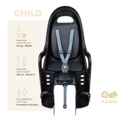 Polisport Groovy AVS Rear Child Seat for Pannier Rack