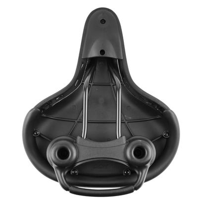 Newton City Moderate Memory Foam Saddle Black 247x203
