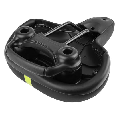 Newton City Moderate Memory Foam Saddle Black 247x203