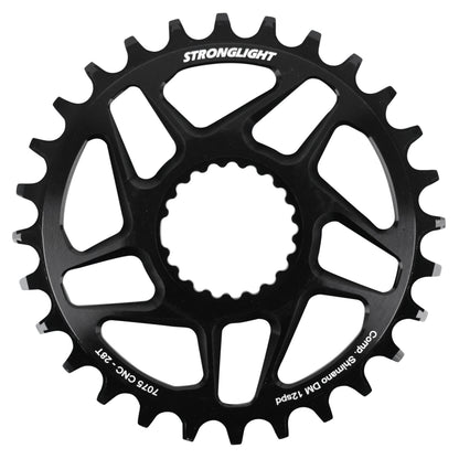 Plateau VTT direct mount Stronglight pour Shimano M6100 28D 12V
