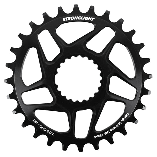 Plateau VTT direct mount Stronglight pour Shimano M6100 28D 12V
