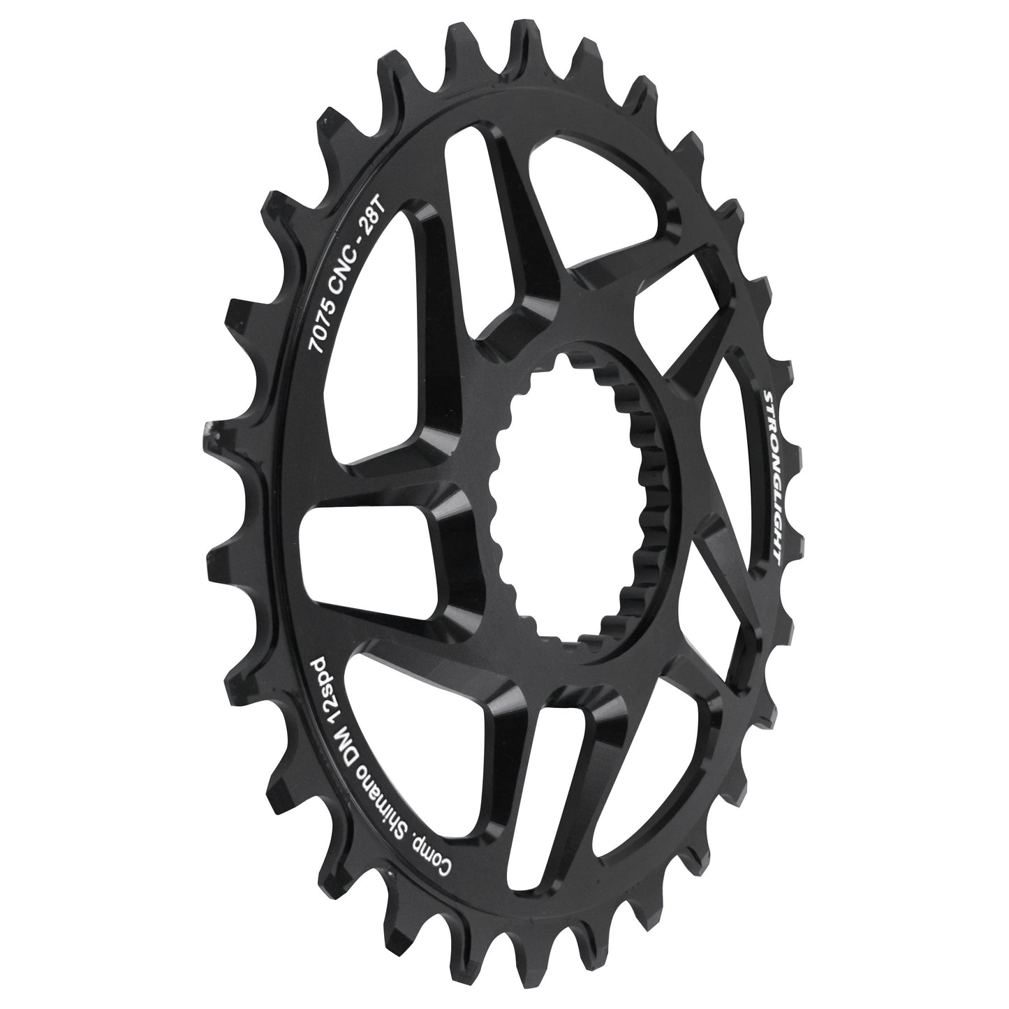 Plateau VTT direct mount Stronglight pour Shimano M6100 28D 12V