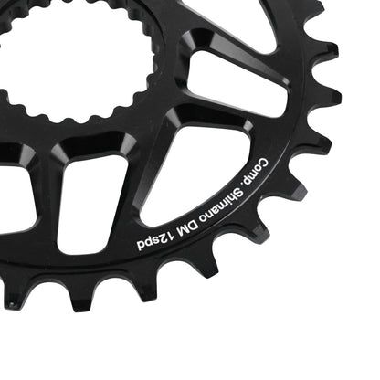 Plateau VTT direct mount Stronglight pour Shimano M6100 28D 12V