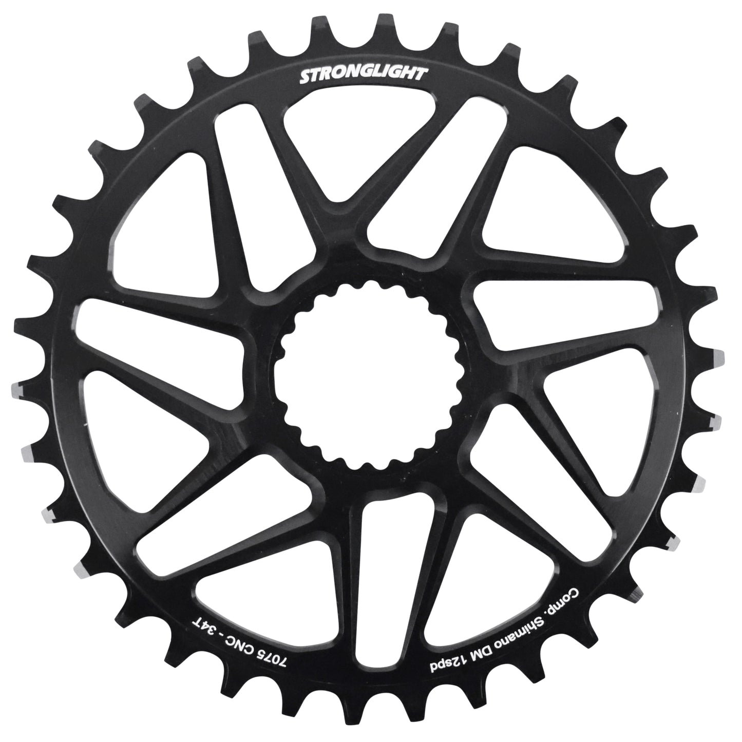 Stronglight direct mount MTB chainring for Shimano M6100 34T 12S