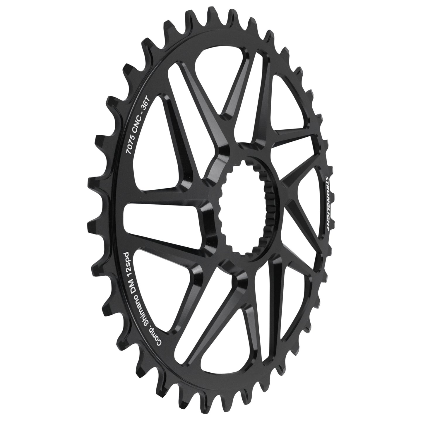 Plateau VTT direct mount Stronglight pour Shimano M6100 36D 12V