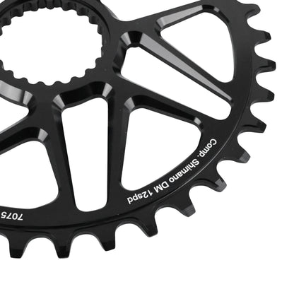Plateau VTT direct mount Stronglight pour Shimano M6100 36D 12V