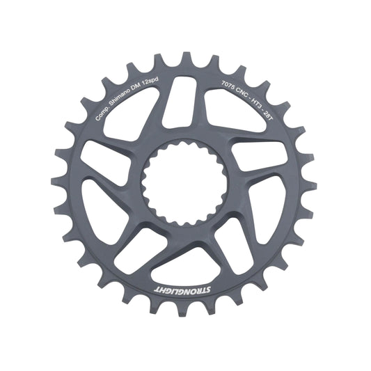 Plateau VTT DM Boost Stronglight pour Shimano M9100 mono 28D