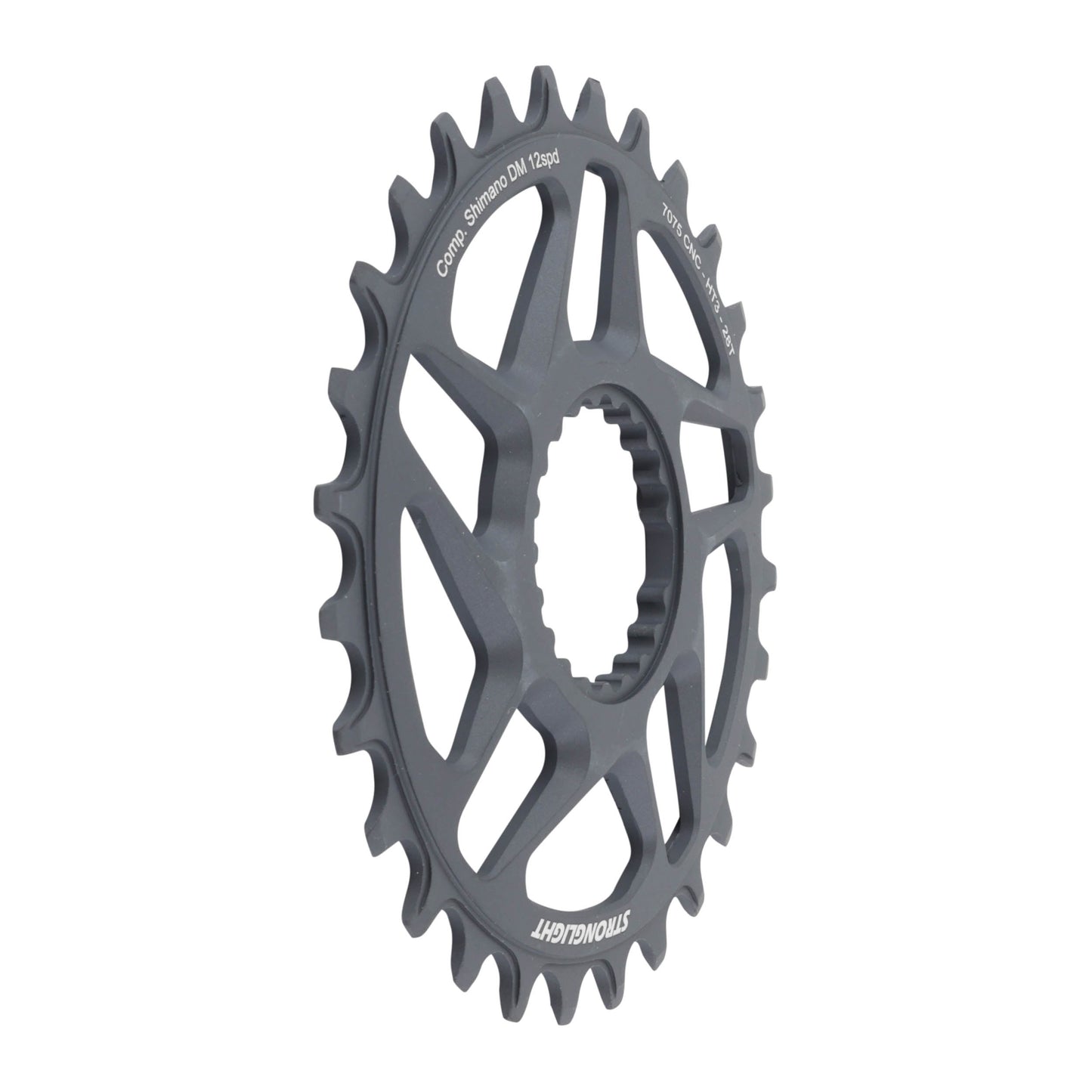 Plateau VTT DM Boost Stronglight pour Shimano M9100 mono 28D