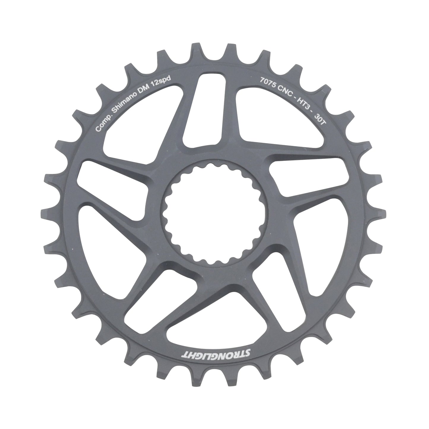 Plateau VTT DM Boost Stronglight pour Shimano M9100 mono 30D