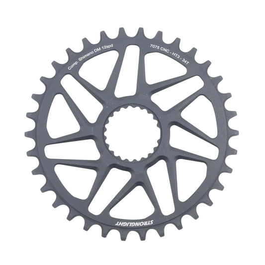 Plateau VTT DM Boost Stronglight pour Shimano M9100 mono 34D