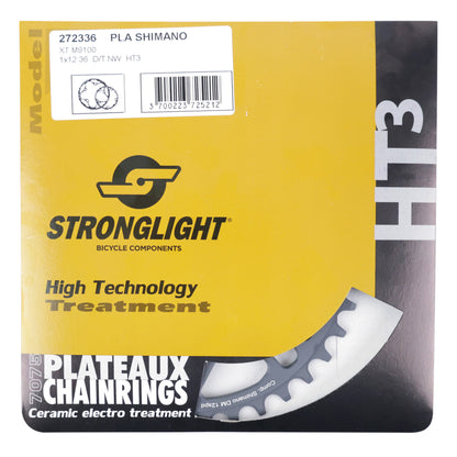 Plateau VTT DM Boost Stronglight pour Shimano M9100 mono 36D