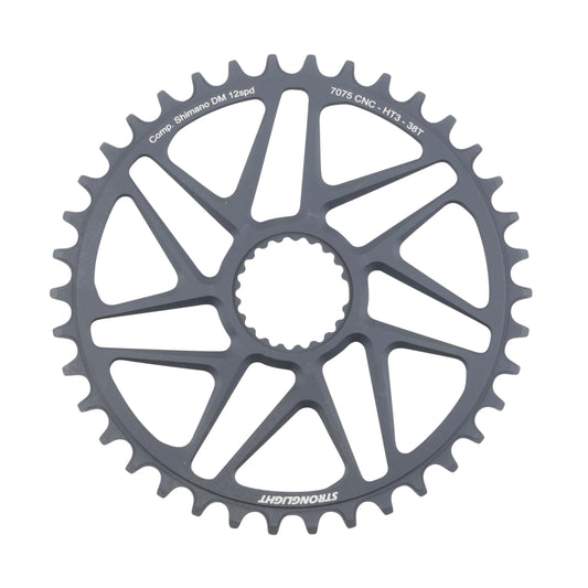 Plateau VTT DM Boost Stronglight pour Shimano M9100 mono 38D