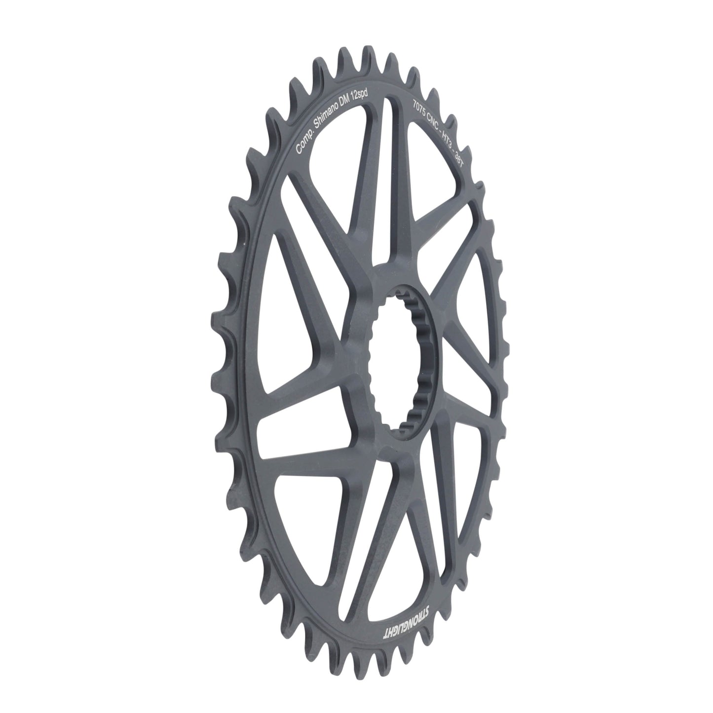 Plateau VTT DM Boost Stronglight pour Shimano M9100 mono 38D