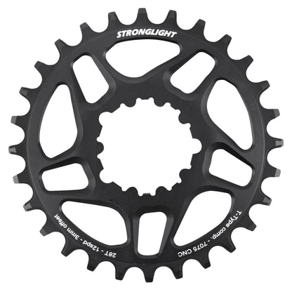 Plateau VTT direct mount Stronglight pour SRAM SX NX GX 28D 12V