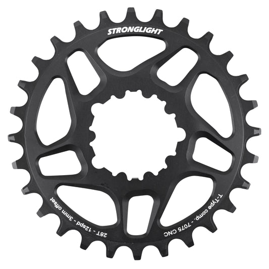 Plateau VTT direct mount Stronglight pour SRAM SX NX GX 28D 12V