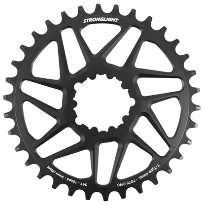 Plateau VTT direct mount Stronglight pour SRAM SX NX GX 34D 12V