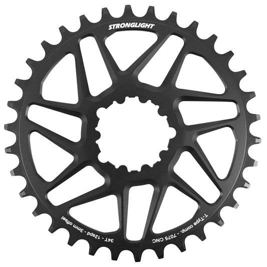 Plateau VTT direct mount Stronglight pour SRAM SX NX GX 34D 12V