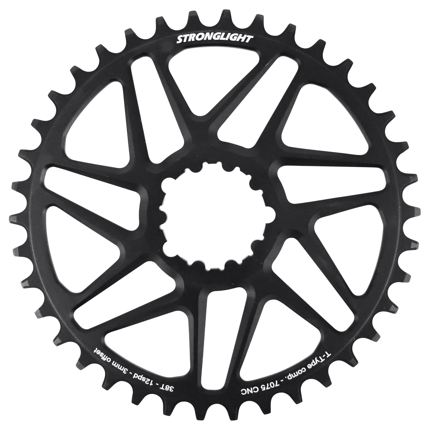 Stronglight direct mount MTB chainring for SRAM SX NX GX 38T 12S