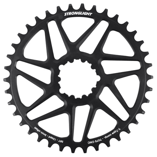 Plateau VTT direct mount Stronglight pour SRAM SX NX GX 38D 12V
