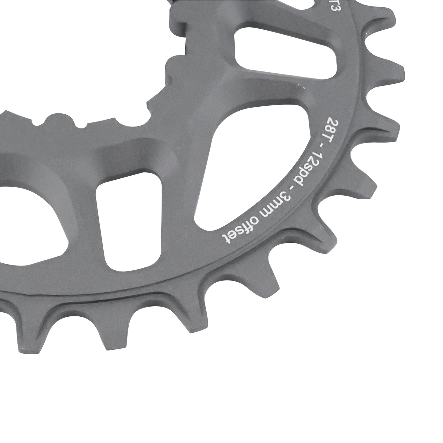 Plateau VTT direct mount Stronglight pour SRAM X01 XX1 28D 12V
