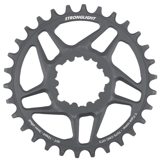 Plateau VTT direct mount Stronglight pour SRAM X01 XX1 30D 12V