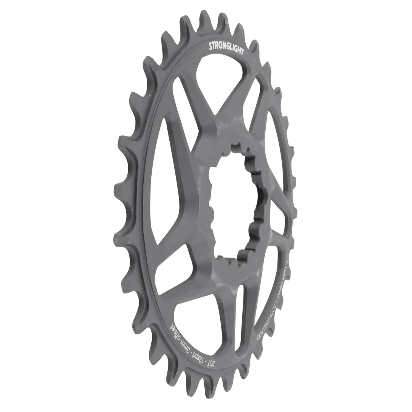 Plateau VTT direct mount Stronglight pour SRAM X01 XX1 30D 12V