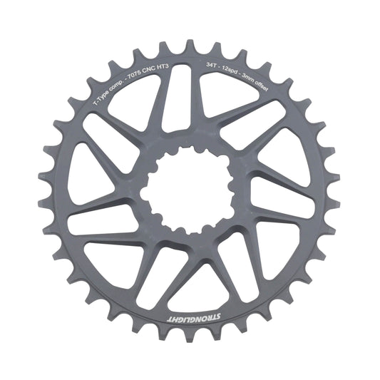 Plateau VTT direct mount Stronglight pour SRAM X01 XX1 34D 12V