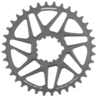 Plateau VTT direct mount Stronglight pour SRAM X01 XX1 36D 12V