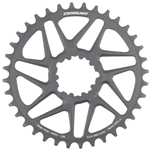 Plateau VTT direct mount Stronglight pour SRAM X01 XX1 36D 12V