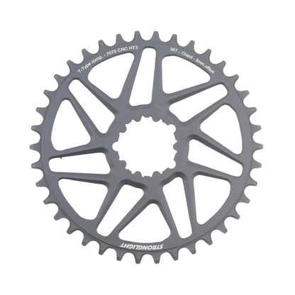 Plateau VTT direct mount Stronglight pour SRAM X01 XX1 38D 12V