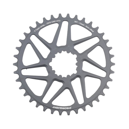Plateau VTT direct mount Stronglight pour SRAM X01 XX1 38D 12V