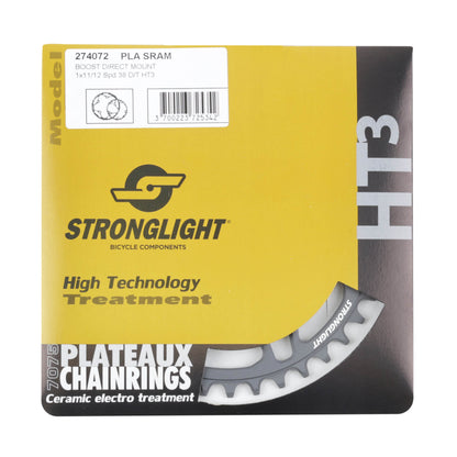 Plateau VTT direct mount Stronglight pour SRAM X01 XX1 38D 12V